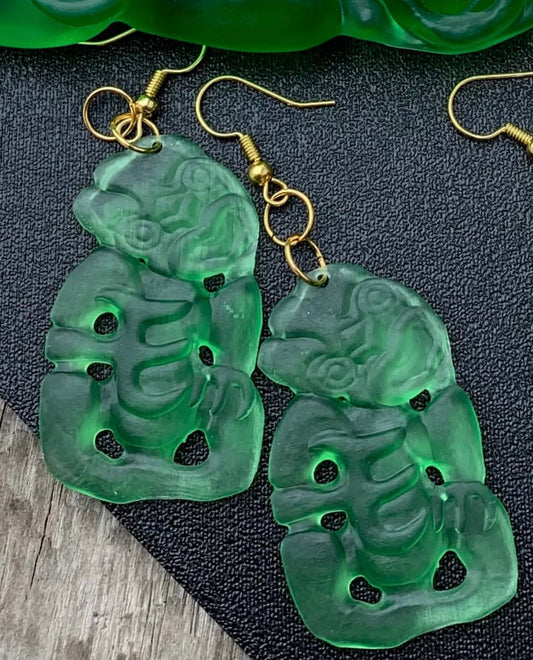 Large Hei-Tiki Earrings